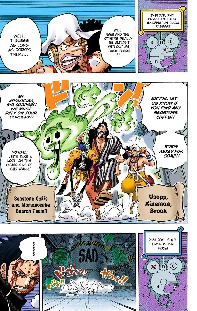 One Piece - Digital Colored Comics Chapter 685 15